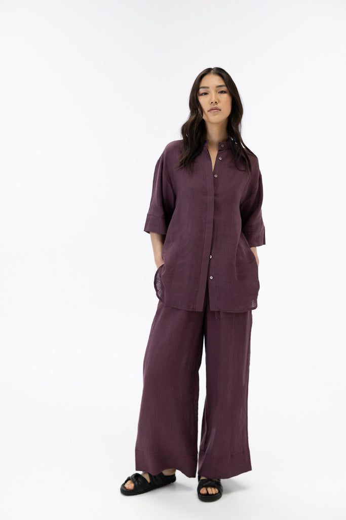 Oversized shirt / Grape