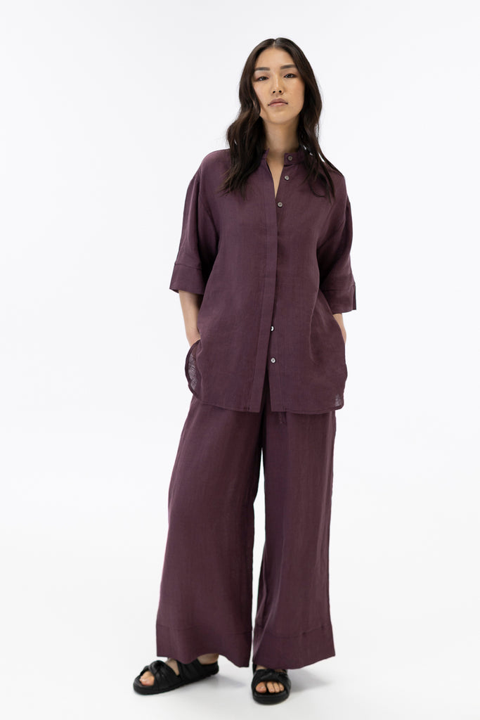 Oversized shirt / Grape