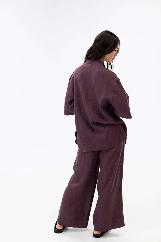Oversized shirt / Grape