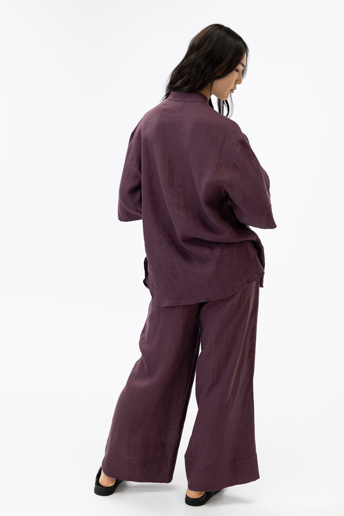 Oversized shirt / Grape
