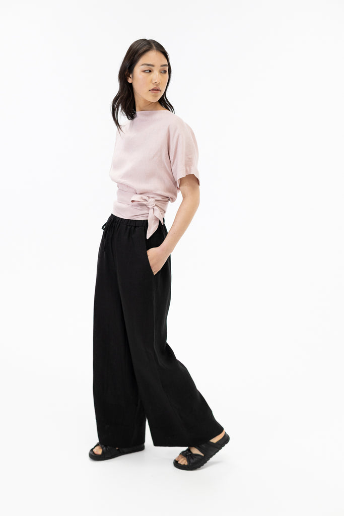 Wrap top / Ballet pink
