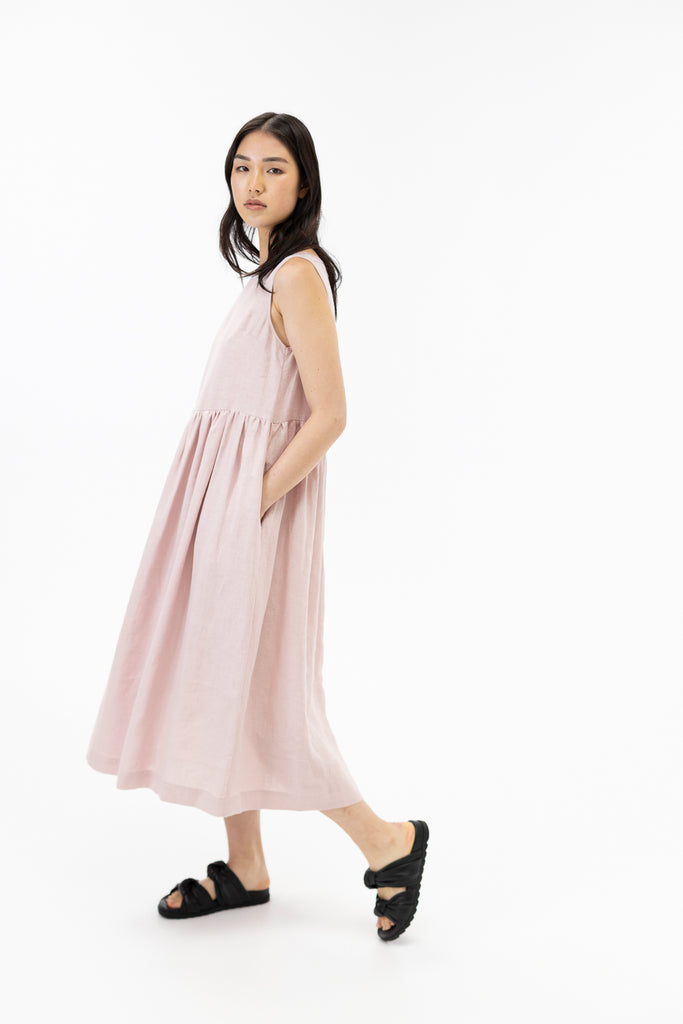 Sleeveless Dress / Ballet Pink