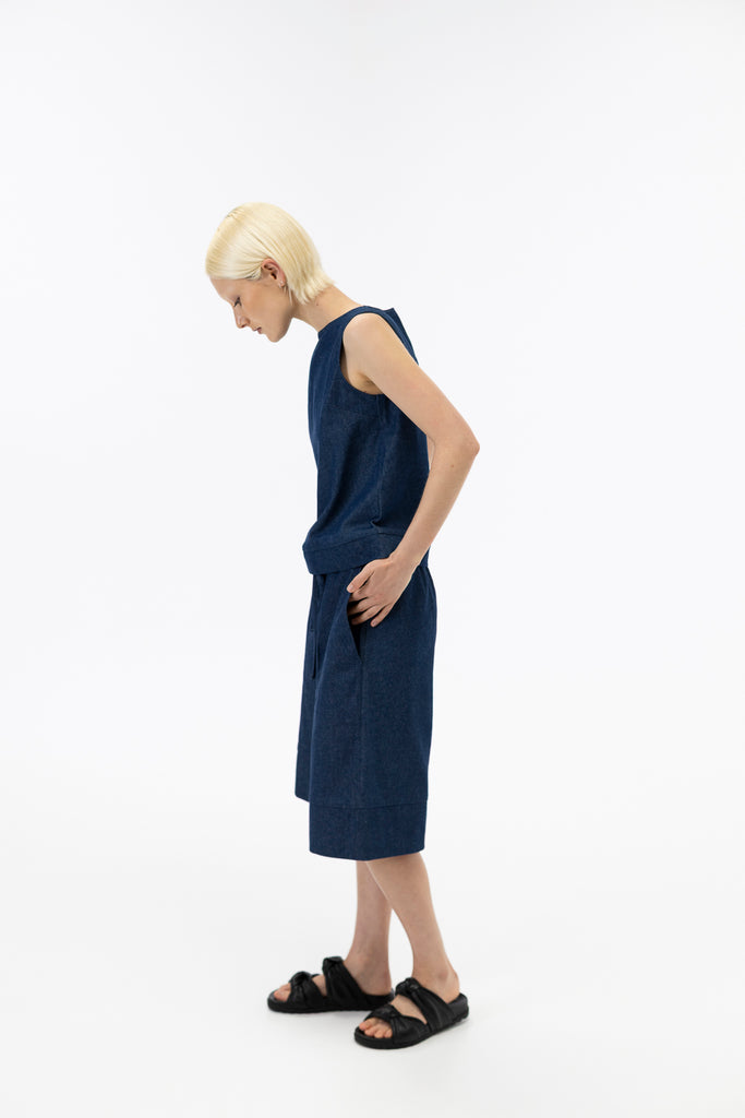 Long Shorts / Ink Denim