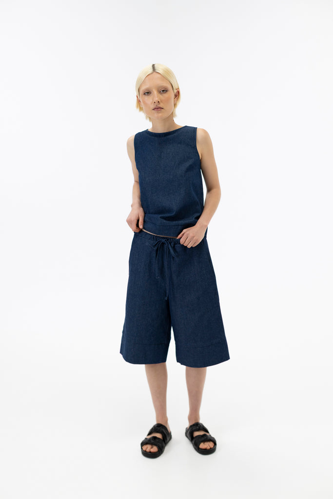 Long Shorts / Ink Denim