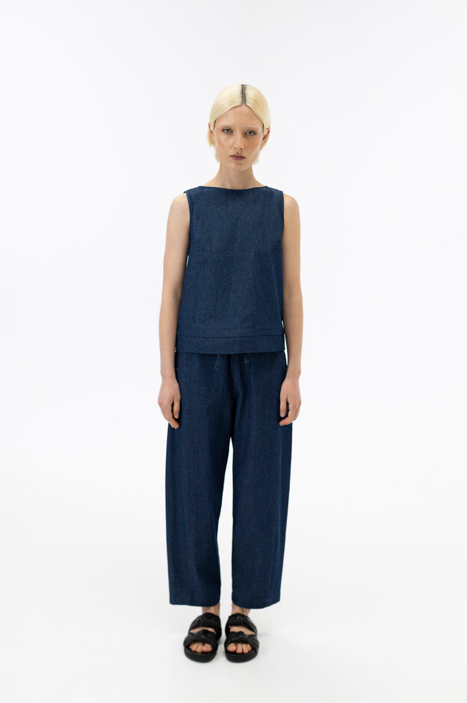 Barrel Pants / Ink Denim