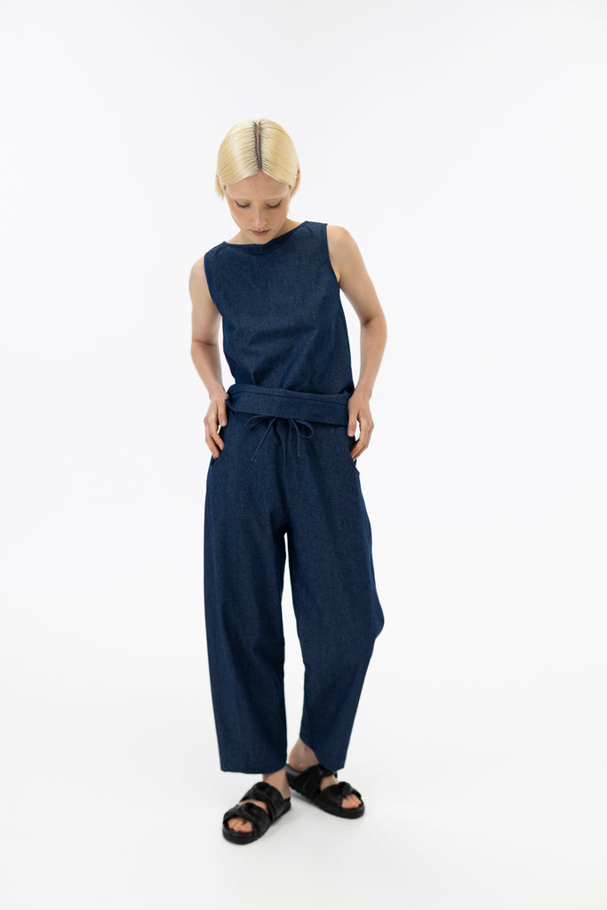 Barrel Pants / Ink Denim