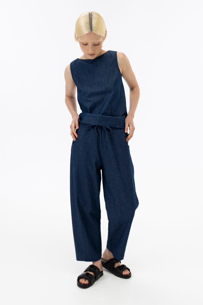 Barrel Pants / Ink Denim