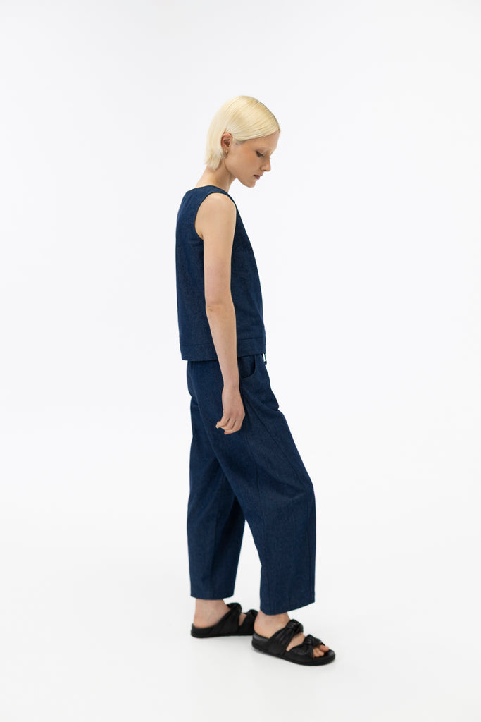 Barrel Pants / Ink Denim