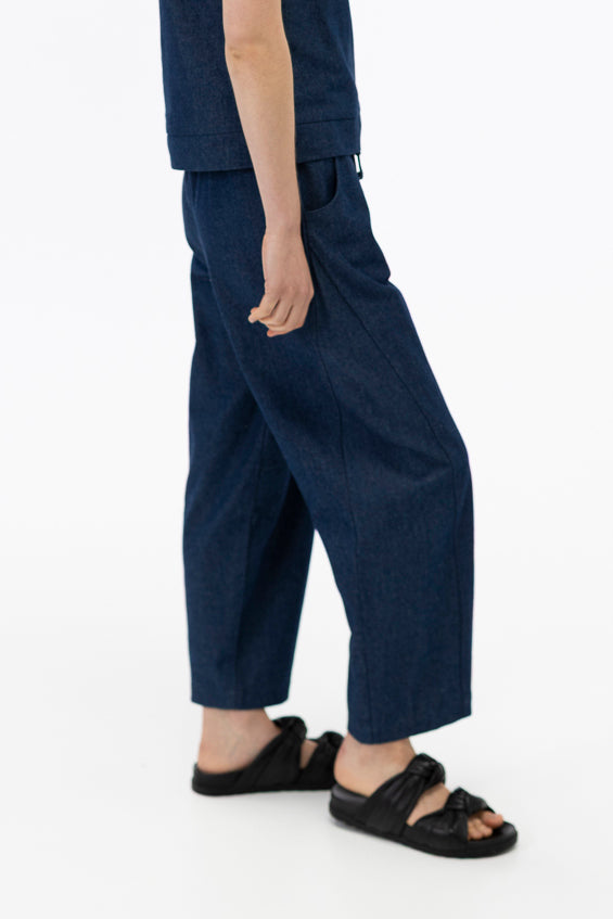 Barrel Pants / Ink Denim