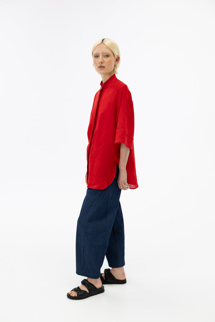 Barrel Pants / Ink Denim