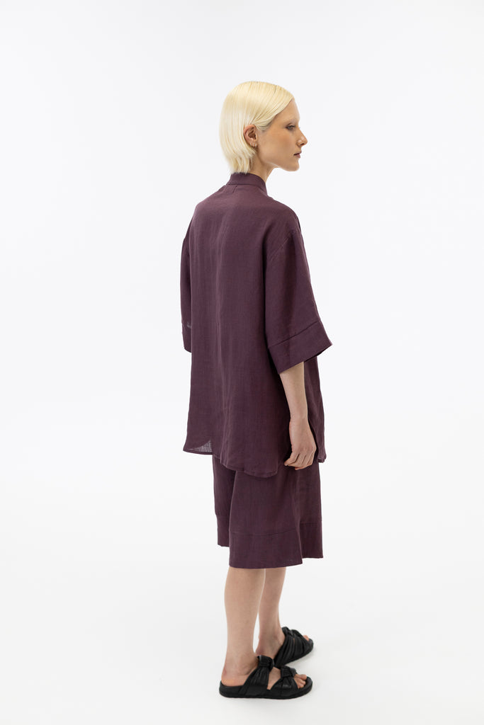 Oversized shirt / Grape