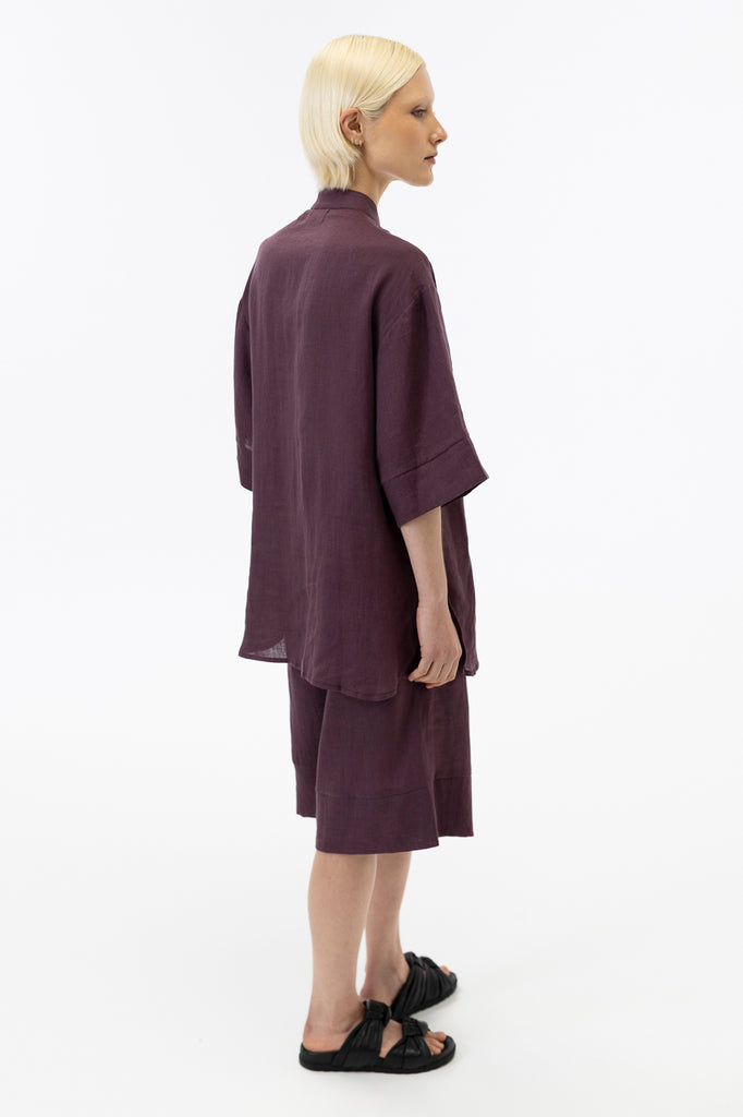 Oversized shirt / Grape