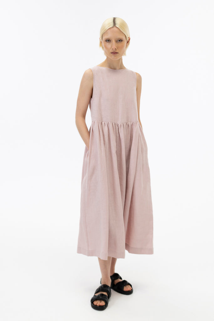 Sleeveless Dress / Ballet Pink
