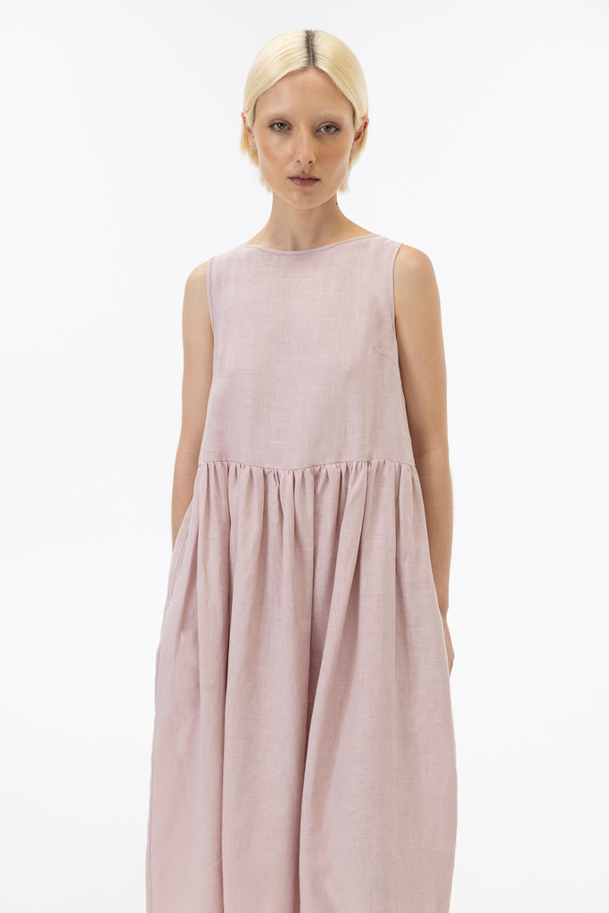 Sleeveless Dress / Ballet Pink