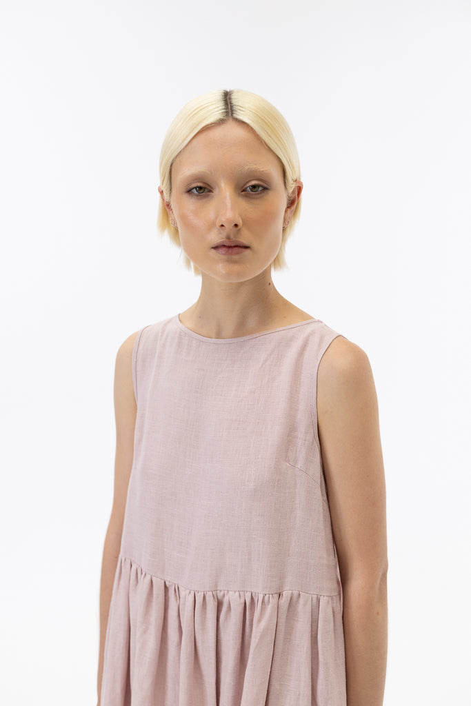 Sleeveless Dress / Ballet Pink