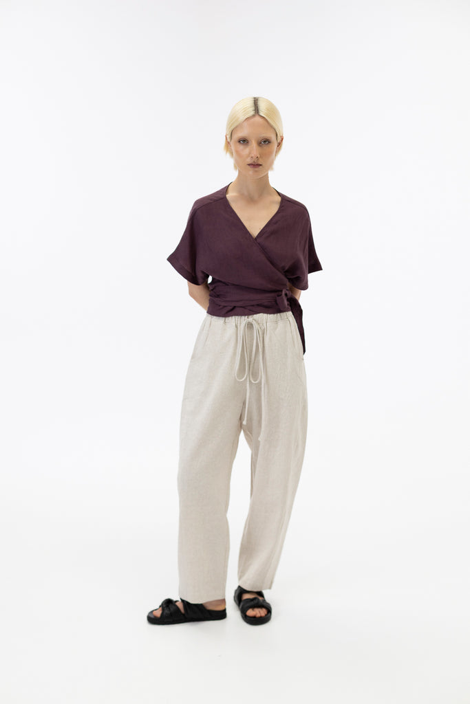 Barrel Pants / Ecru