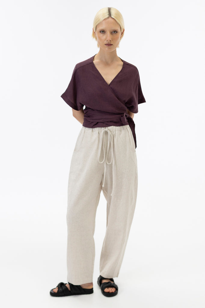 Barrel Pants / Ecru