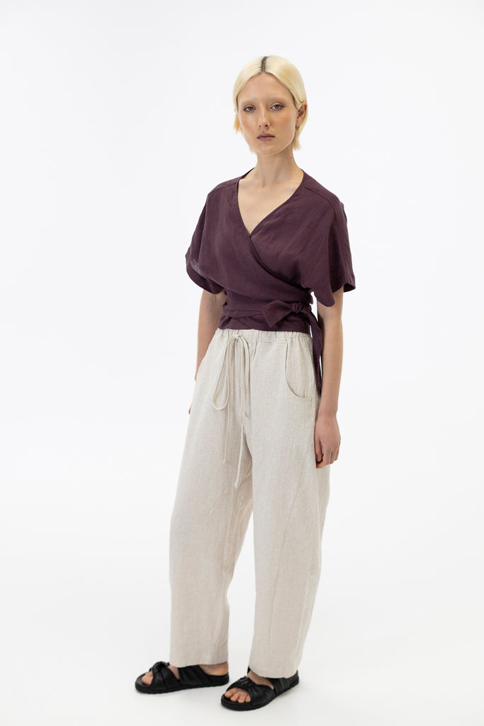 Barrel Pants / Ecru