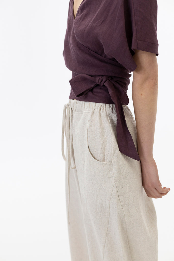 Barrel Pants / Ecru