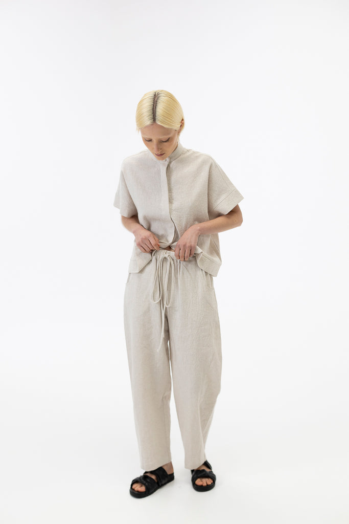 Barrel Pants / Ecru