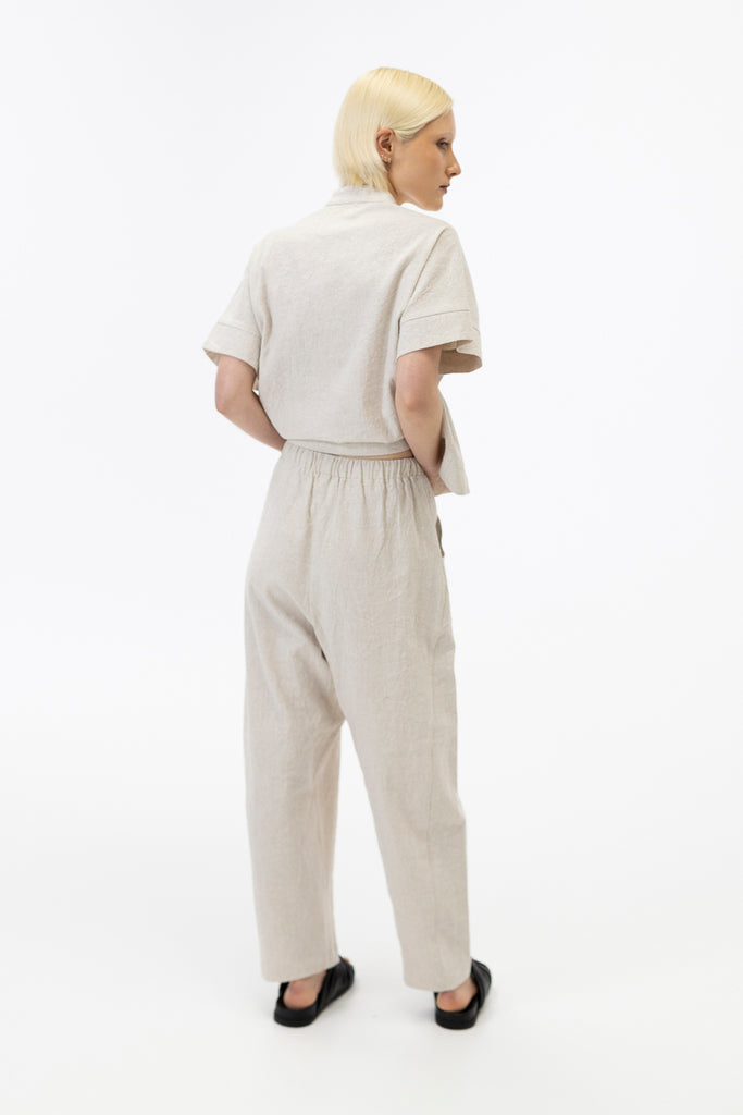 Barrel Pants / Ecru