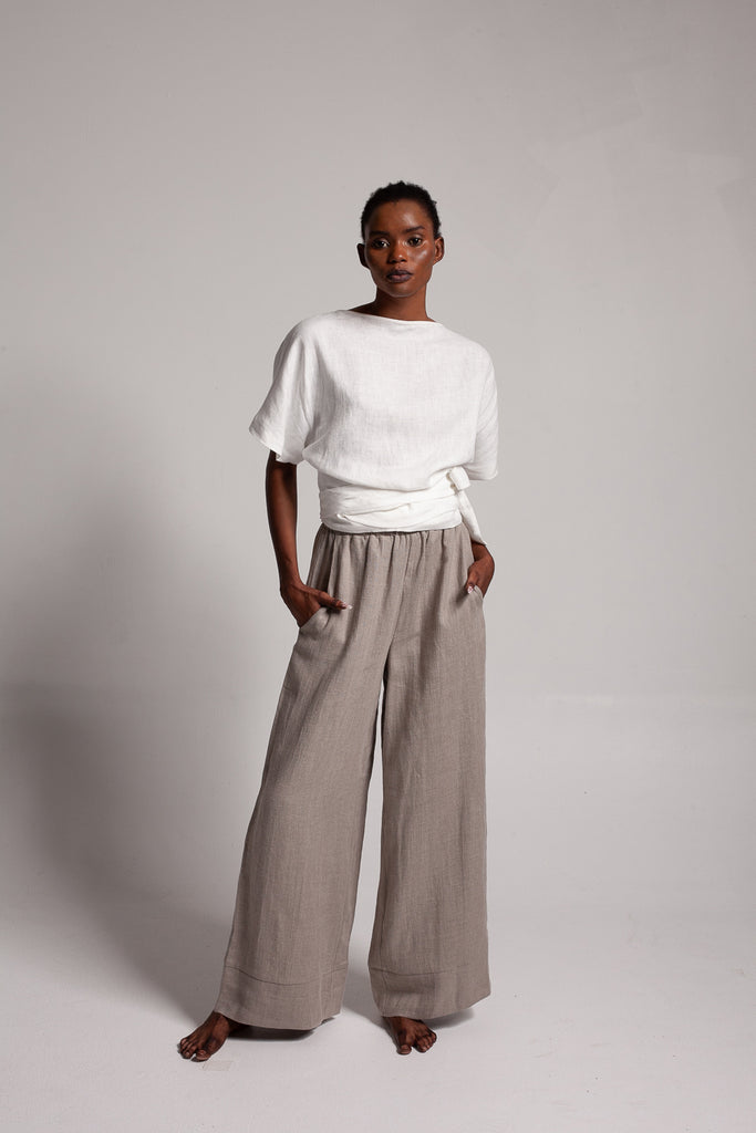 Wrap top / Milk White