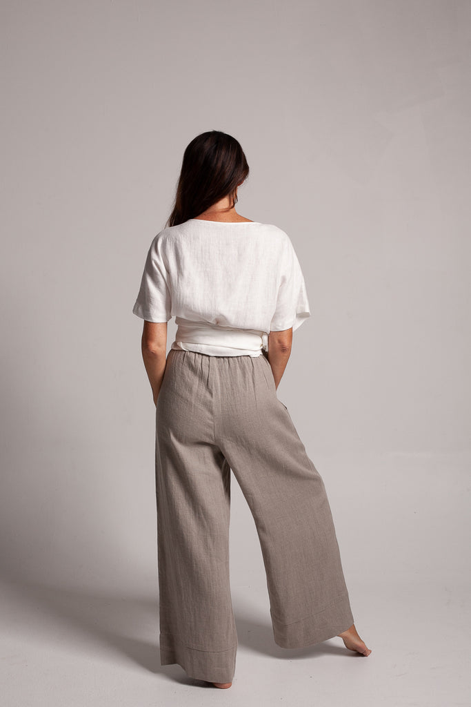 Wrap top / Milk White